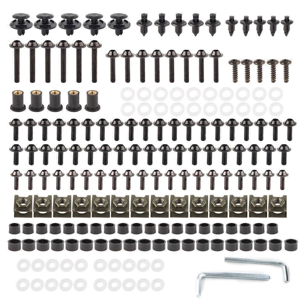 Bodywork Fairing Screws Bolts Kit for Honda CBR600RR CBR900RR CBR1000RR (2003-2023)