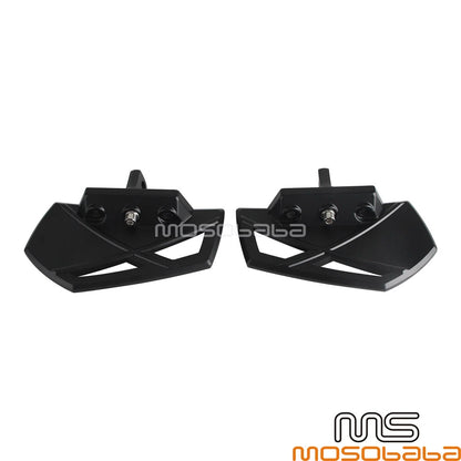 Black Footpeg Foot Pegs for Harley Softail Slim FLSL 107 LiveWire (2018-2023)