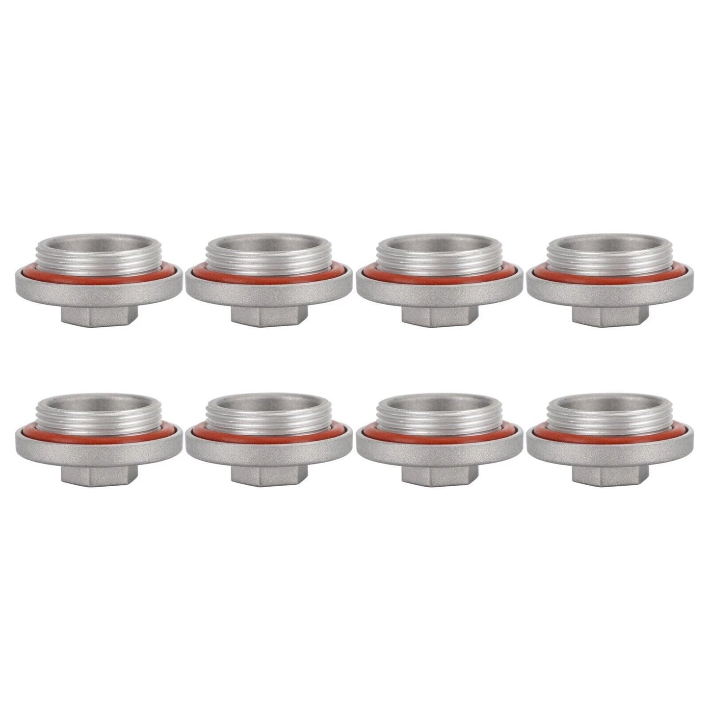 8x Valve Caps with O-Rings for Suzuki GN GZ GS DR DR-Z 125 400 X TU (2000-2023)
