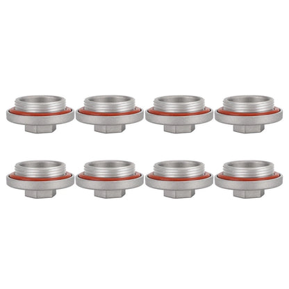 8x Valve Caps with O-Rings for Suzuki GN GZ GS DR DR-Z 125 400 X TU (2000-2023)