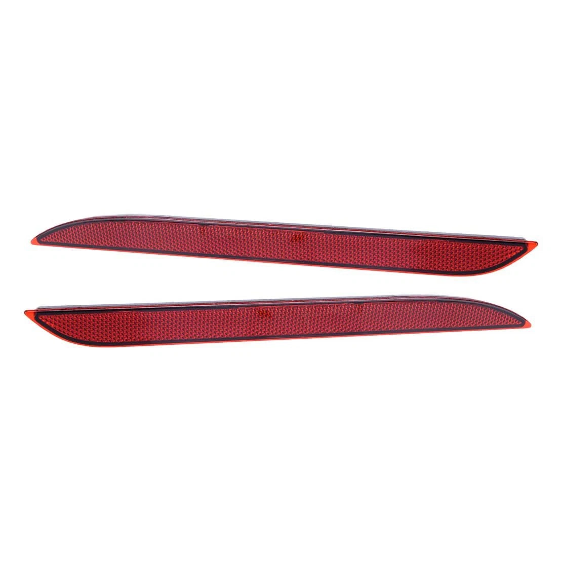 Red Bumper Tail Light Reflector for 2015-2017 Ford Mustang (2015-2017)