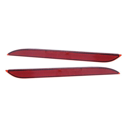 Red Bumper Tail Light Reflector for 2015-2017 Ford Mustang (2015-2017)