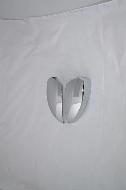 Rearview Mirror Side Lid Cover Trim for 2013-2019 Ford Escape Kuga Chrome 2 x pcs