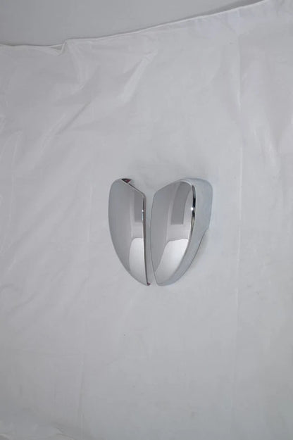 Rearview Mirror Side Lid Cover Trim for 2013-2019 Ford Escape Kuga Chrome 2 x pcs