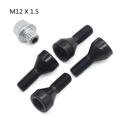 Wheel Lock Set  Lug Bolts for BMW 1 3 5 6 Series M3 M5 M6 Z3 (1998-2023)