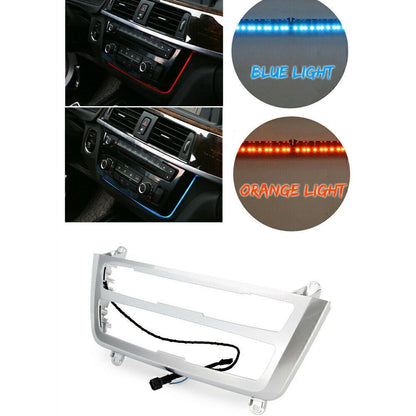 LED Dashboard Light for BMW 3 4 Series Silver LCI A/C Panel (2013-2019)