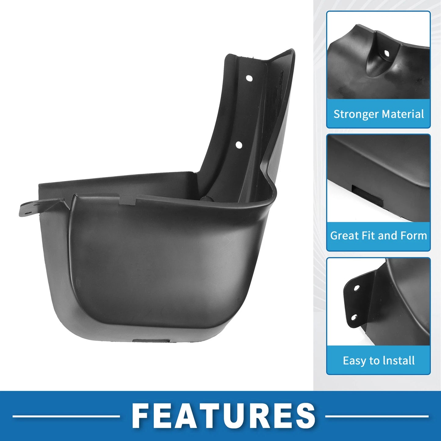 Front & Rear Side Mud Flap Splash Guard for Infiniti JX35 (2013)
