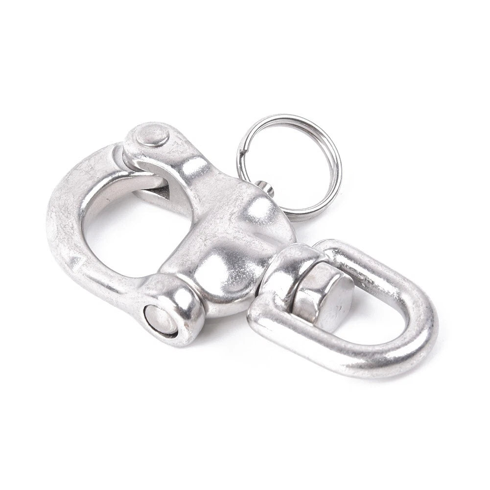 316 Stainless Steel Swivel Bail Snap Shackle Hook for Marine Boat/Yacht