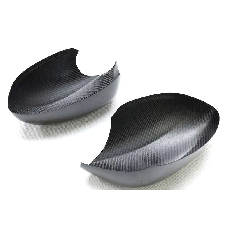 Real DRY Carbon Fiber Stick-on Side Mirror Caps Cover for BMW Z4 E89 2009-2016
