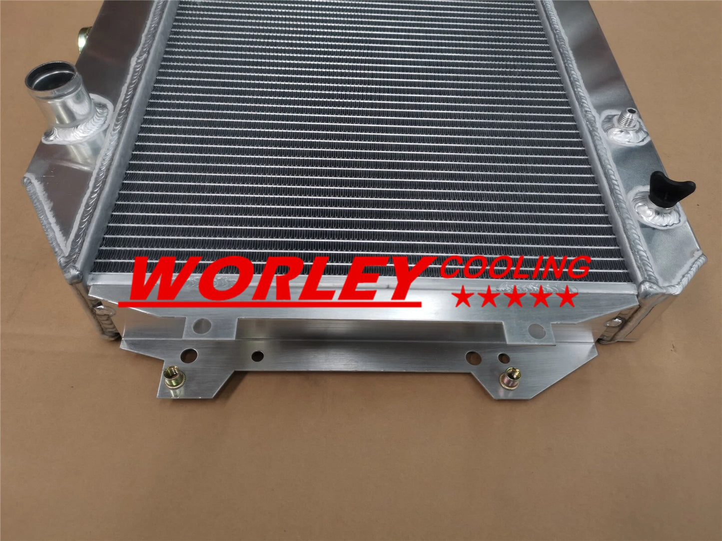 3 Row Aluminum Radiator & Fans for Datsun 260Z L26 2.6L L6 (1974-1975)