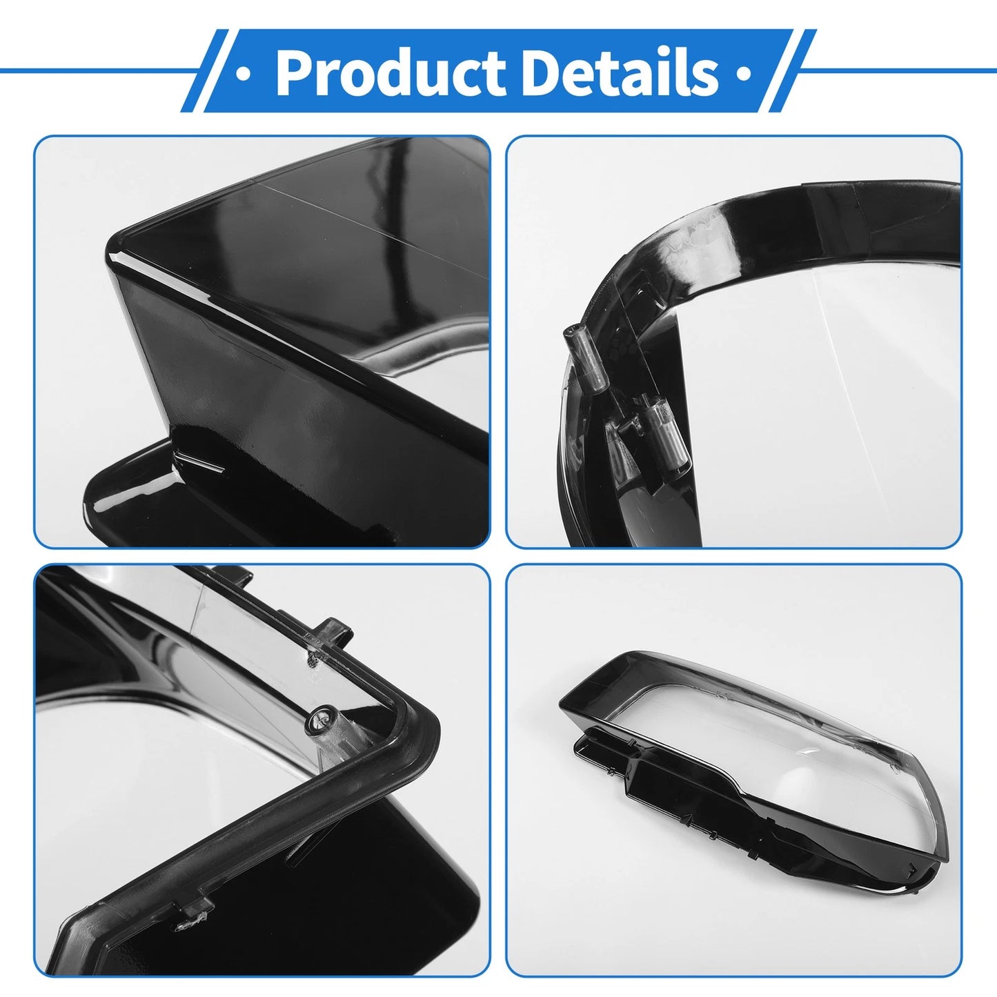 Front Left Headlight Lens Cover for BMW X3/E83 (2004-2010)