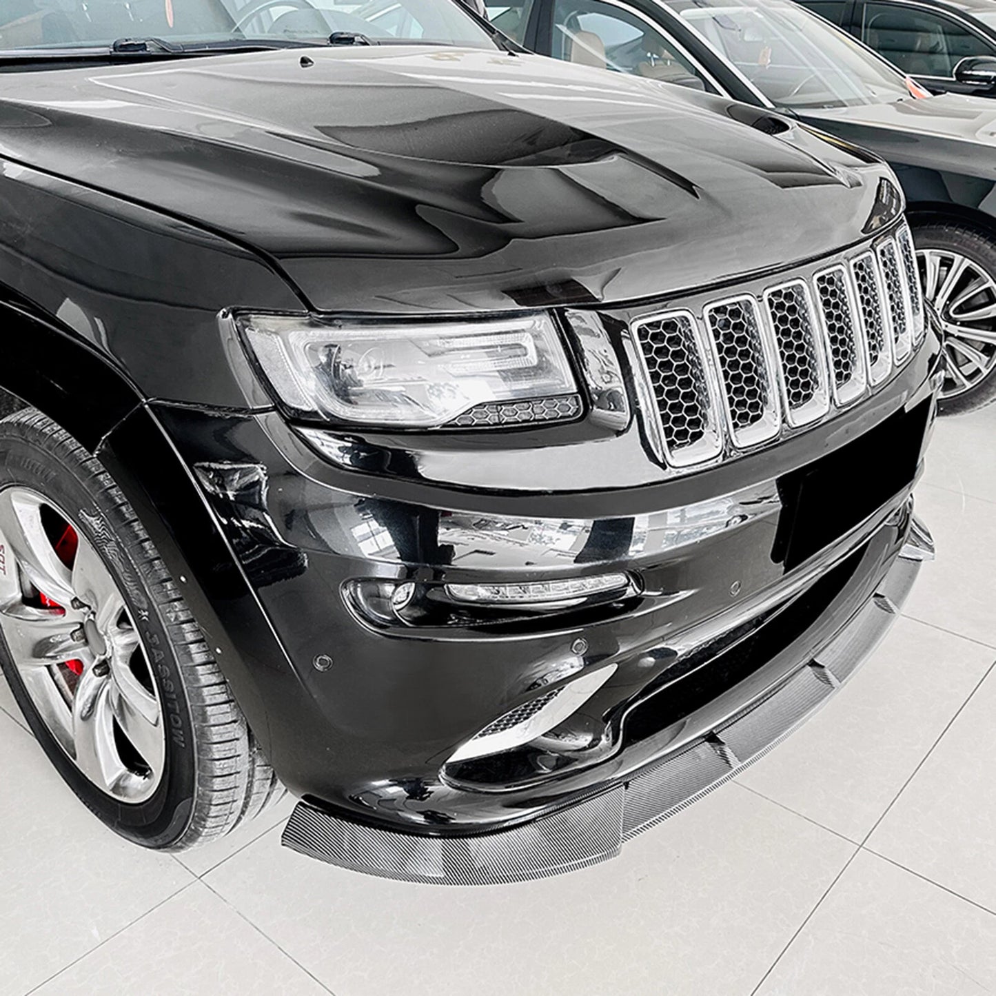 Front Spoiler Lip for Jeep Grand Cherokee SRT8 (2012-2016)