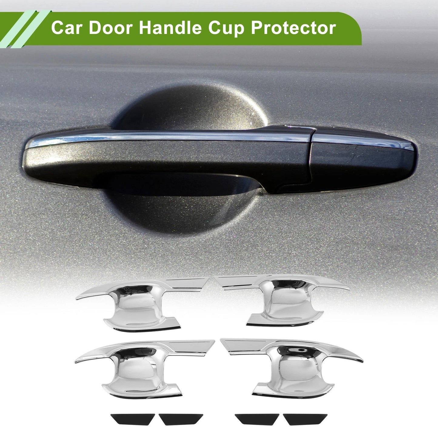 Car Door Handle Cup Protector for Toyota Highlander Kluger (2008–2013)
