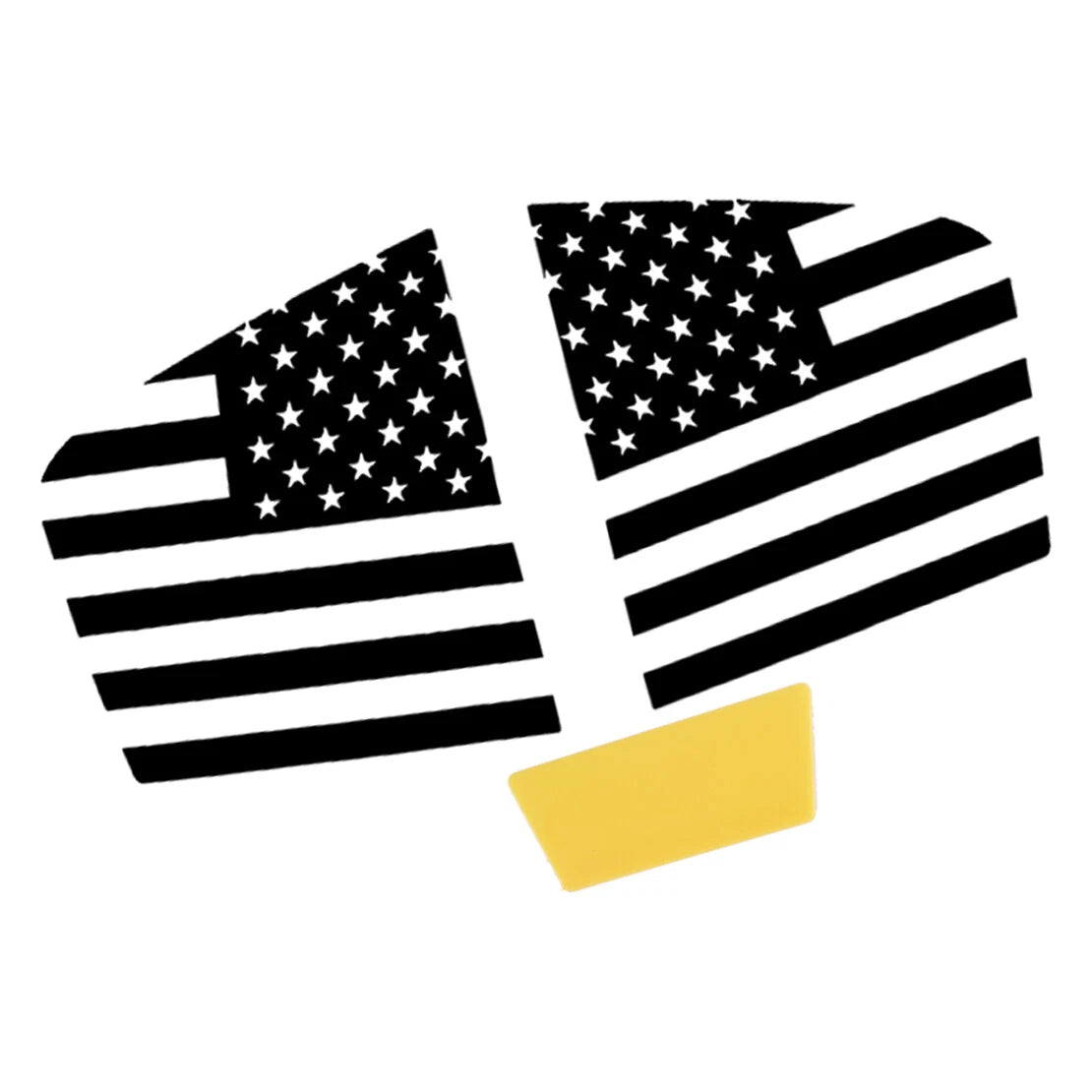 Quarter Window American Flag Decal Sticker for Dodge Charger (2011-2022)