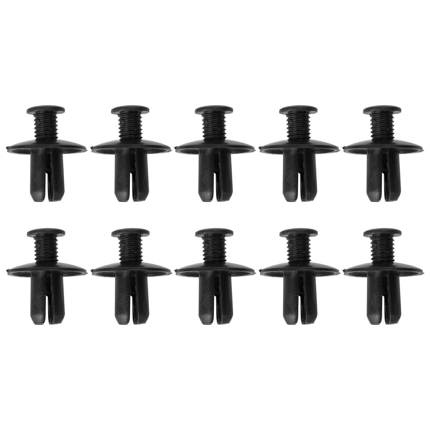 10 x 8mm Mounting Fairing Clips for Motorcycle, Car, Scooter, ATV