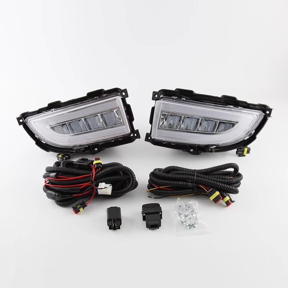 LED Fog Light DRL w/ Turn Signal for Mitsubishi Lancer (2005-2006)