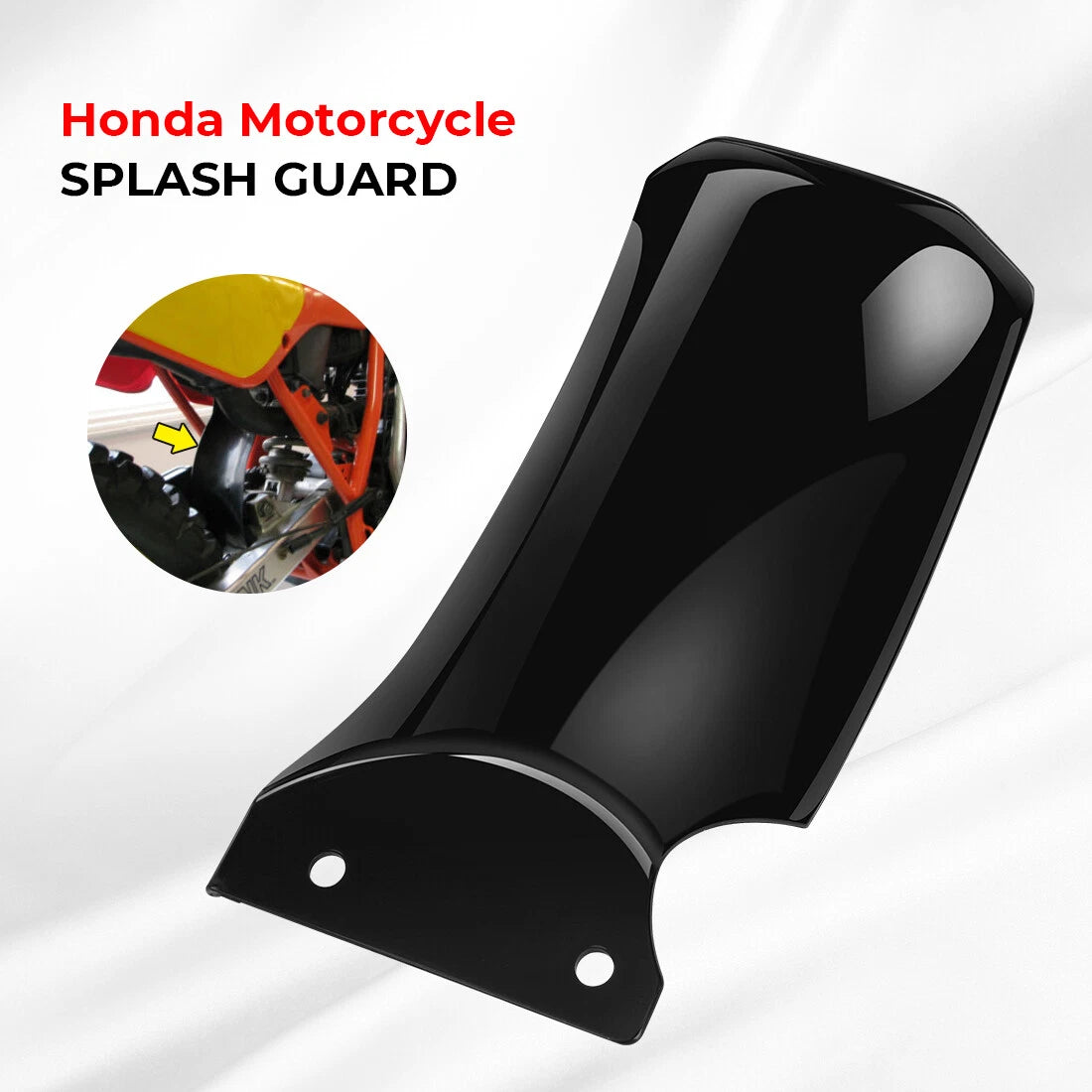 Mudflap Splash Guard for Honda XR350R XR600R XR650L (1983–2023)