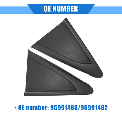 Rear Left Right Mirror Corner Triangle Fender Cover for Chevrolet Cruze