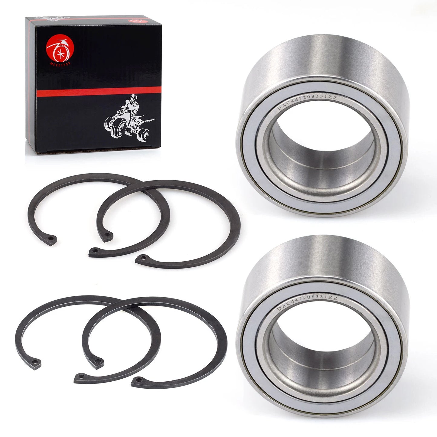 2x Front & Rear Wheel Bearings for Polaris Scrambler (2013-2023)