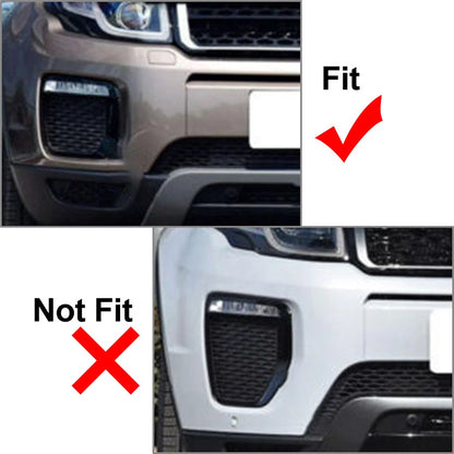 2 x Fog Light Lamp Surround Trim for Land Rover Range Rover Evoque (2016-2019)