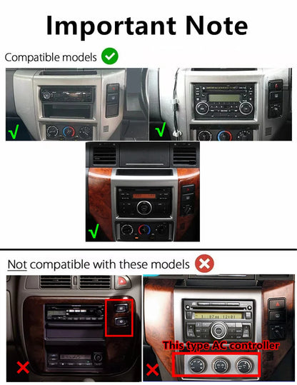 9" Android 13 Car Stereo GPS Navigation for Nissan Patrol GU (2004-2015)