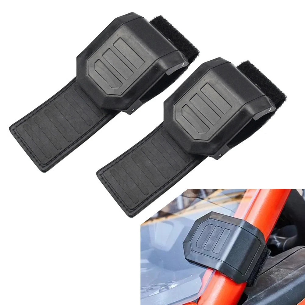 Windshield Mounting Clamp Straps for Can-Am Maverick X3 & Polaris RZR (2017-2023)