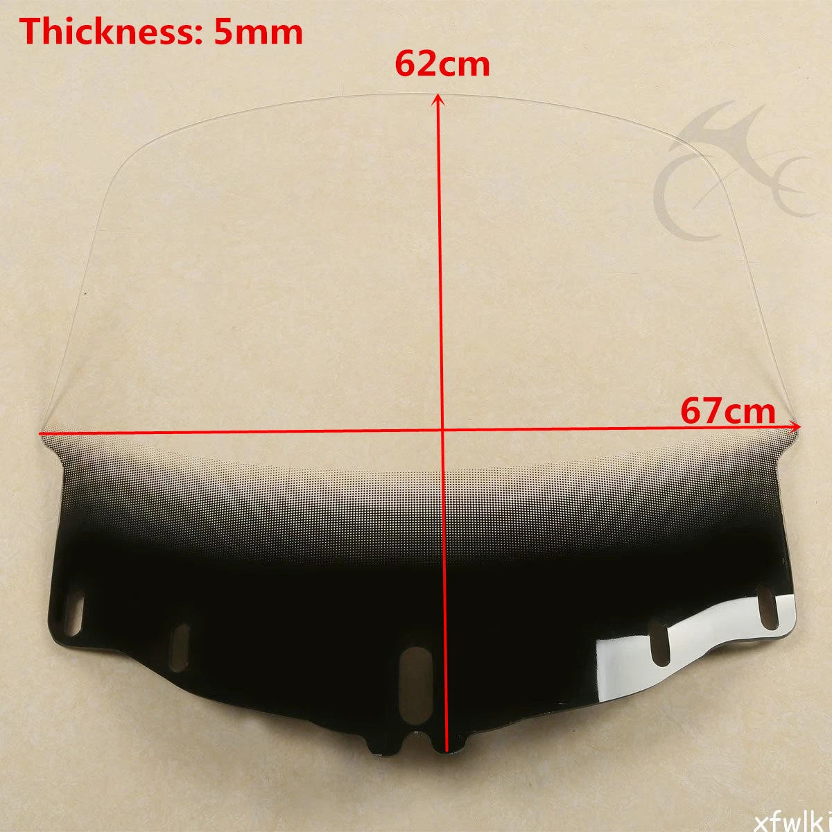 14-15 Clear Windscreen Protector for Honda Goldwing GL1800 (2001 - 2017)
