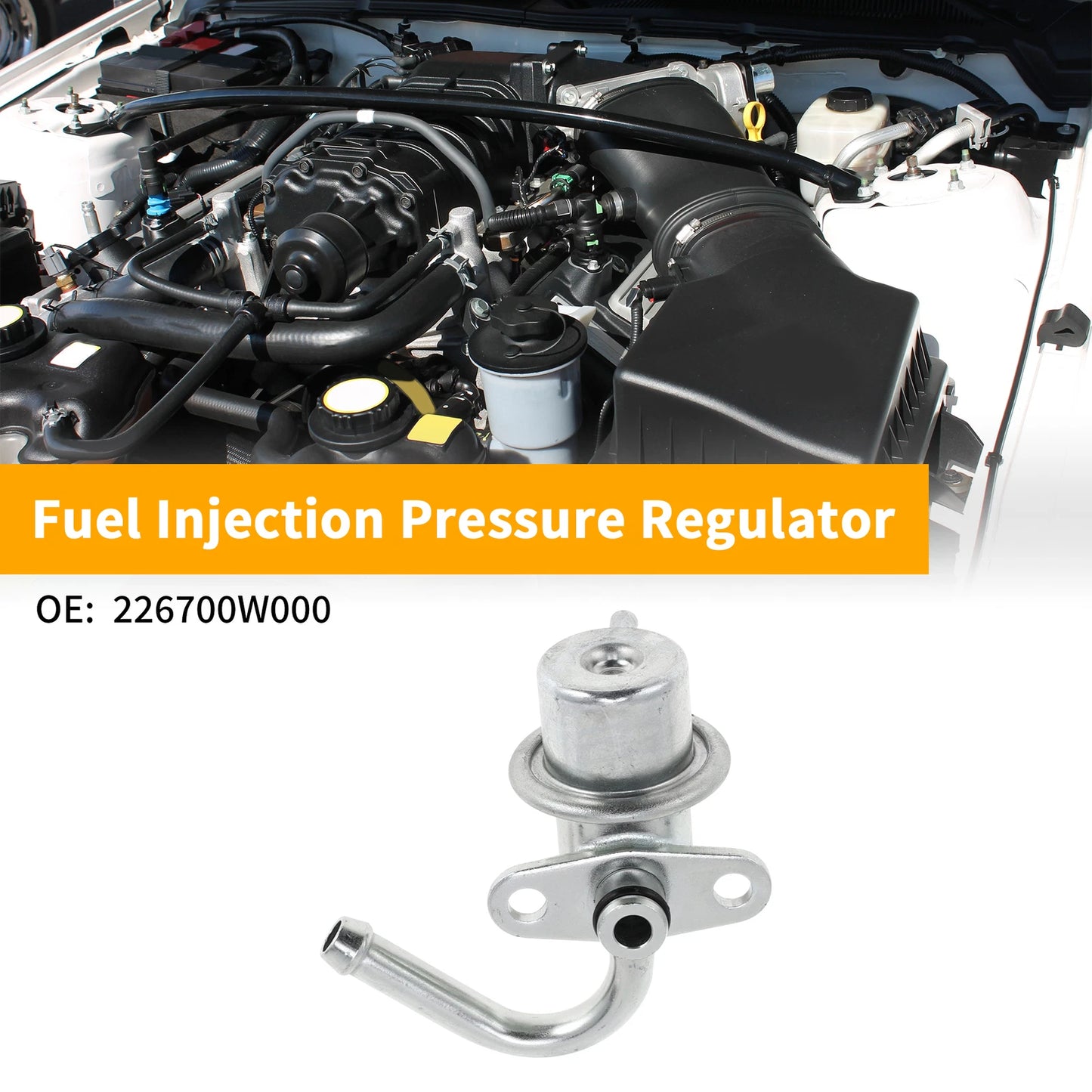 Fuel Pressure Regulator Metal for Nissan Pathfinder (1990-1995) 1 Pc