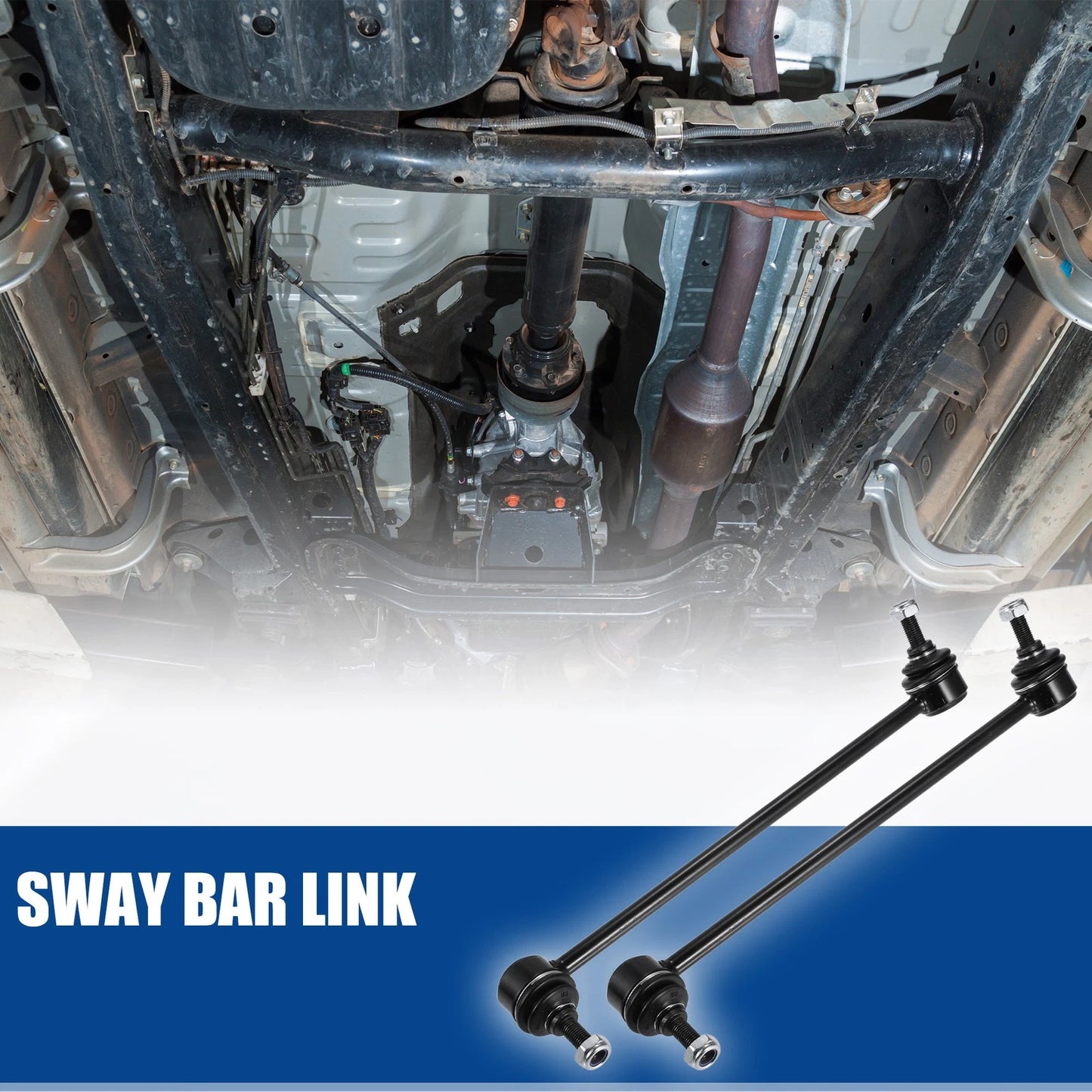 Front Sway Bar Link Stabilizer for BMW X3 (2004-2010) Black
