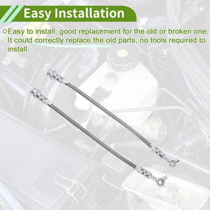 Front Extended Brake Line Hoses for Nissan Patrol GQ Y60 (1988-1997)