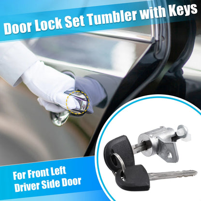 Set Door Lock Cylinder w Keys for Chevy Colorado / GMC Canyon (2006-2012)