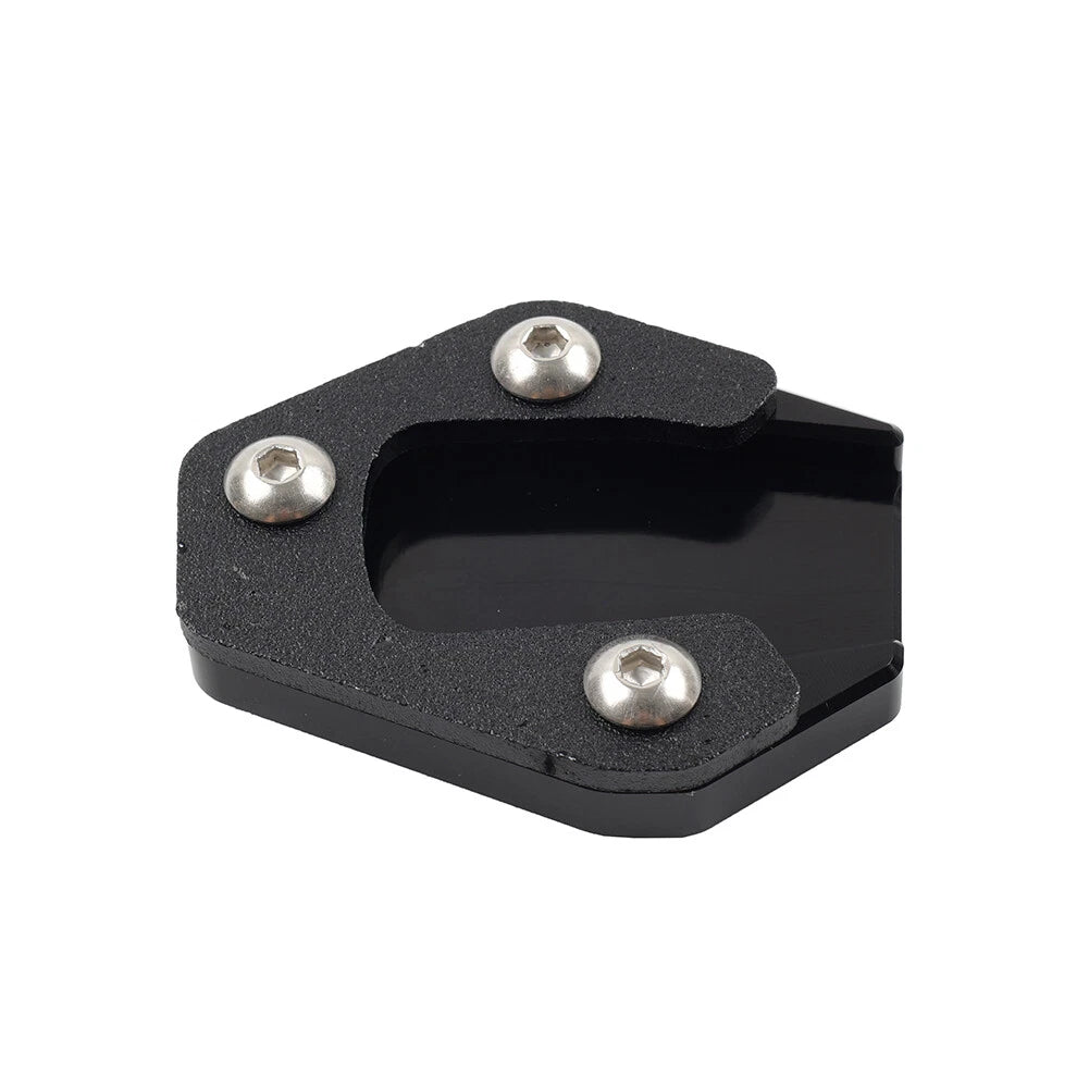 Black Kickstand Sidestand Foot Enlarger Pad for Honda Dax125 Monkey Grom MSX 125