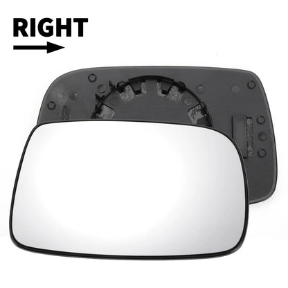 White Mirror Glass for TOYOTA YARIS (1999–2003)