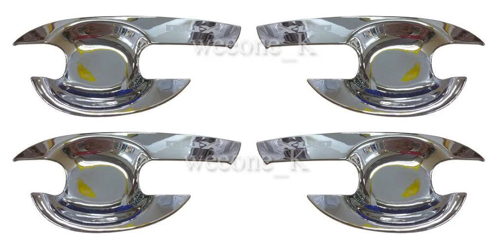 Chrome 4 Door Handle Bowl for Isuzu MU-X (2013-2015)