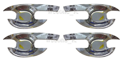 Chrome 4 Door Handle Bowl for Isuzu MU-X (2013-2015)