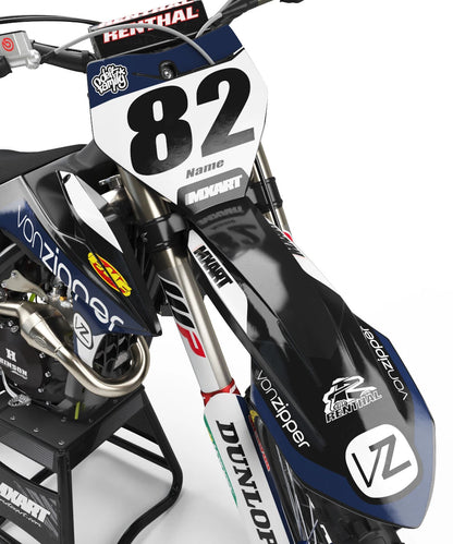 KTM 50 Custom Graphics Full Kit FLOW STYLE Stickers Decals (2009-2015)