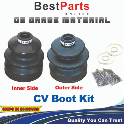CV Axle Boot Repair for Honda Accord Prelude Civic (1981-1990)