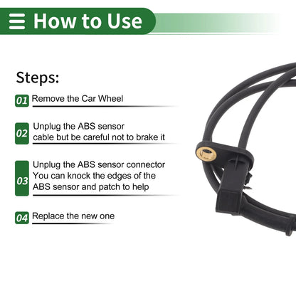 ABS Wheel Speed Sensor for Nissan Frontier (1999-2002)