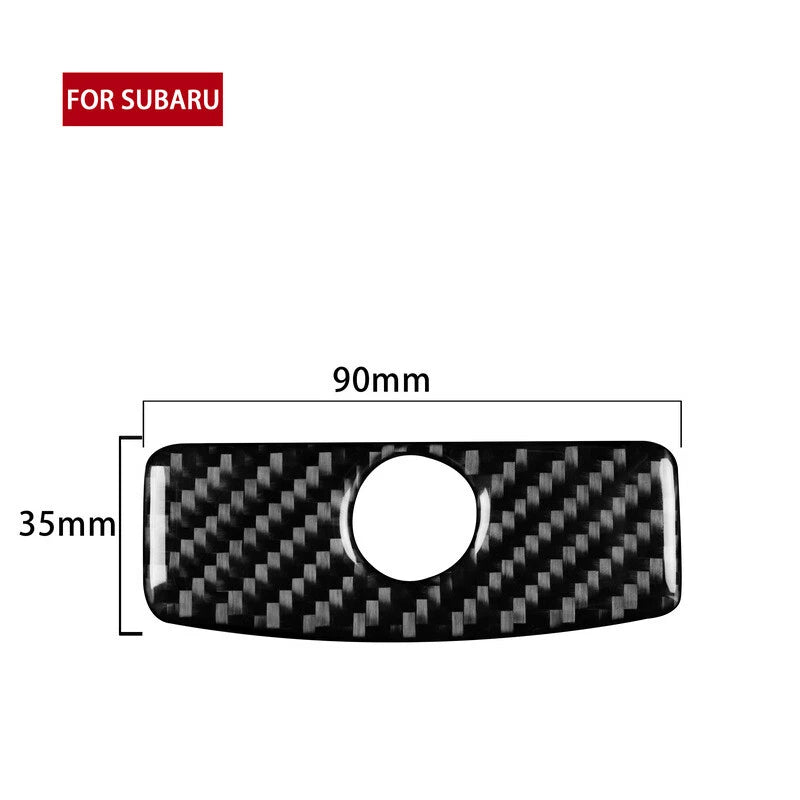 Carbon Fiber Glove Box Handle Trim for Subaru WRX / STI 2015-2021