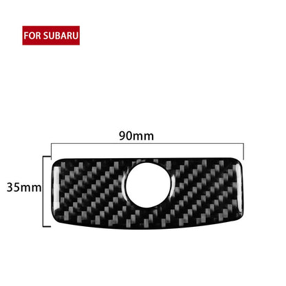 Carbon Fiber Glove Box Handle Trim for Subaru WRX / STI 2015-2021