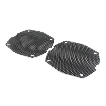 Black Thin Mesh Speaker Grilles for Harley FLH FLHX (1998-2013)