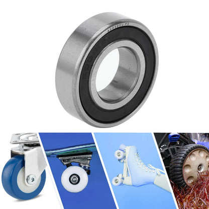 17x35x10mm 1 Pc Deep Groove Ball Bearings for Scooter Skateboard Wheel