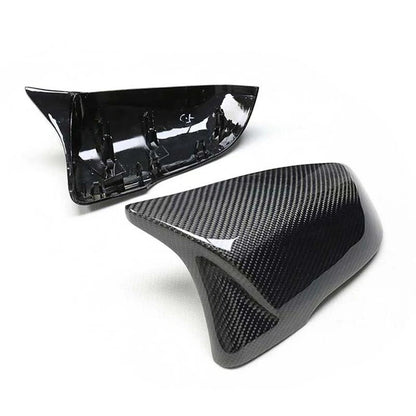 Real Carbon Fiber Side Mirror Shell Cover Cap Replace for Toyota Supra A90 2020+