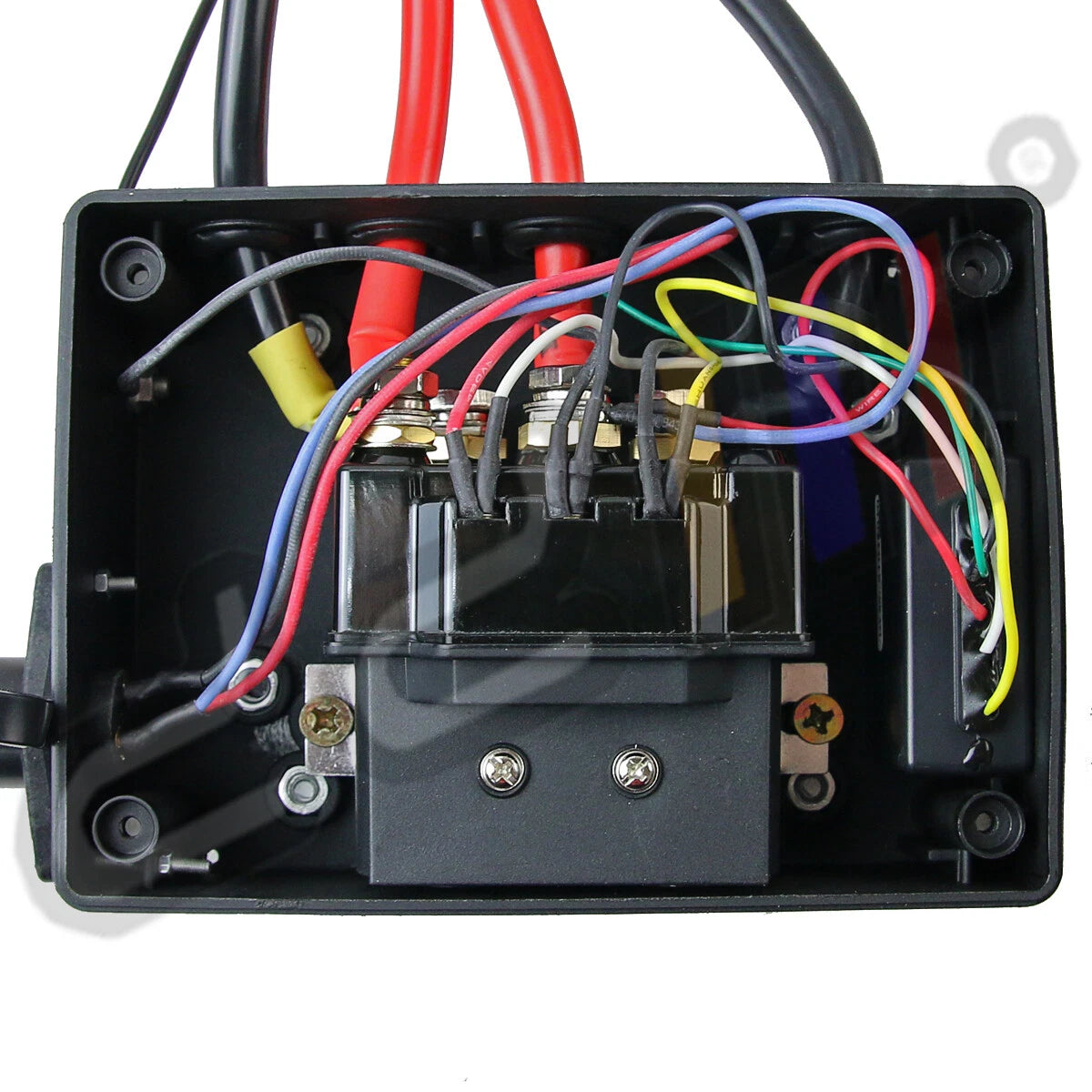 12V 12000lbs Winch Control Box w/ Wireless Remote for 4x4 ATV Truck