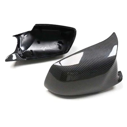 Real Carbon Fiber Replace Side Mirror Shell Cover For BMW F10 2011-13 530i 535i