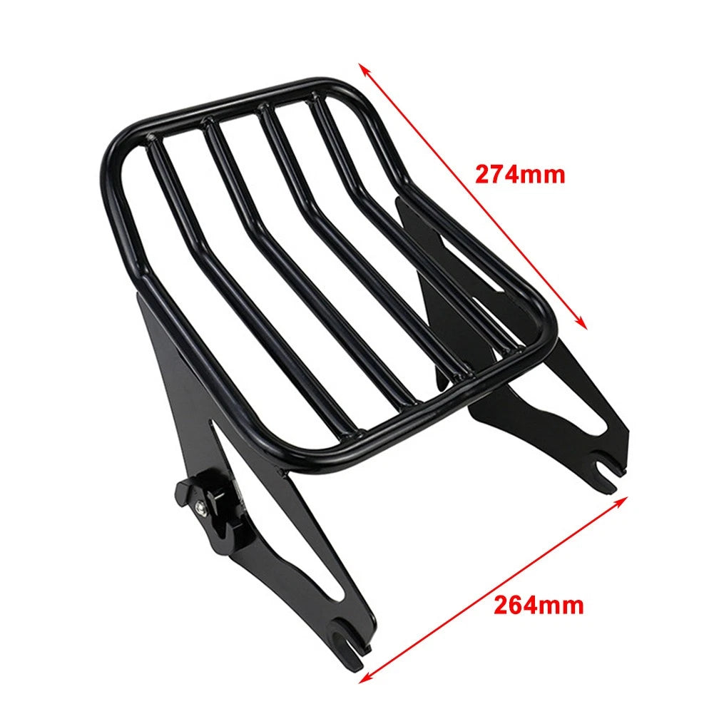 Detachable Two-Up Luggage Rack for Harley Road King, Electra Glide (09-24)