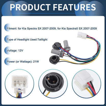 Headlight Wiring Harness Assembly for Kia Spectra5 (2005-2009)