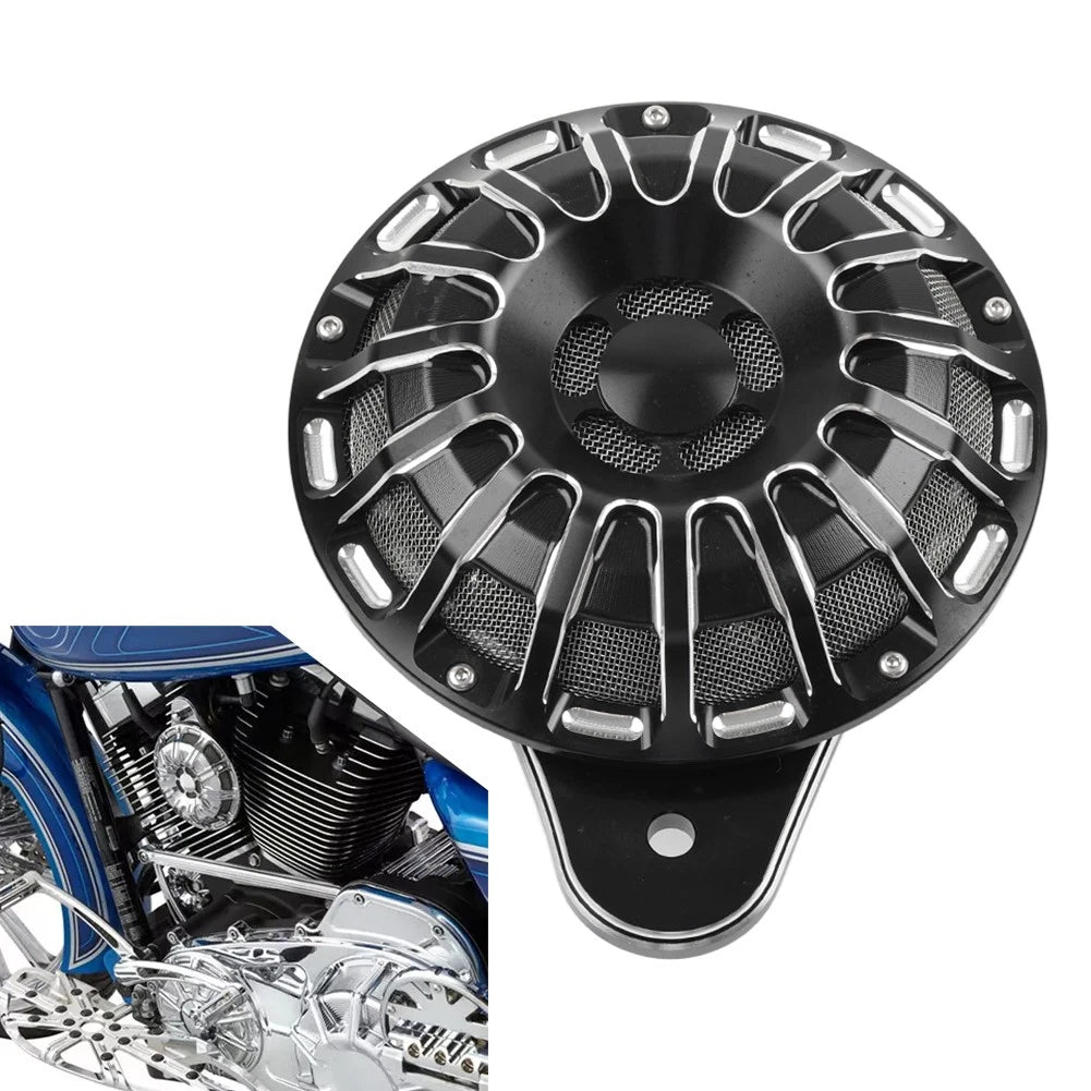110dB Horn Speaker Cover for Harley Softail Touring Dyna Big Twin (91-23)