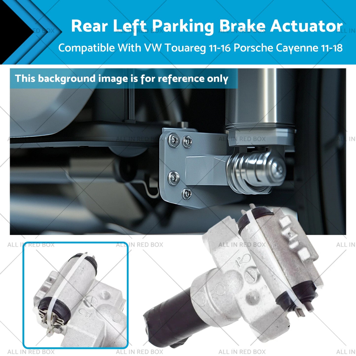 Rear Left Parking Brake Actuator for VW Touareg, Cayenne (2011-2018)