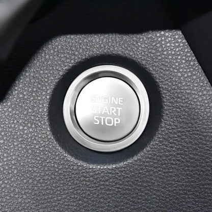 Alu Engine Start Stop Switch Cover Trim for Toyota Corolla (2019-2023)